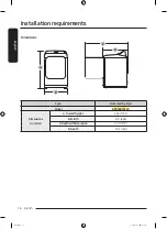 Preview for 16 page of Samsung DVE52B7650V User Manual