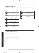 Предварительный просмотр 46 страницы Samsung DVE52M7750W User Manual