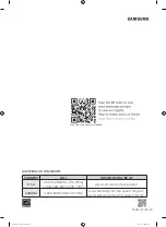 Preview for 56 page of Samsung DVE52M8650W User Manual