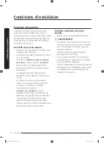 Preview for 68 page of Samsung DVE52M8650W User Manual