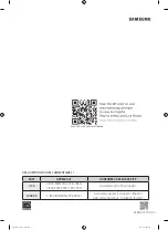 Preview for 112 page of Samsung DVE52M8650W User Manual