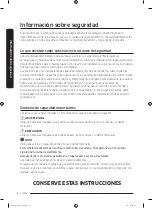 Preview for 116 page of Samsung DVE52M8650W User Manual