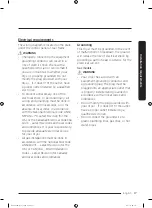 Предварительный просмотр 17 страницы Samsung DVE52T7650 Series User Manual