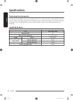 Preview for 60 page of Samsung DVE54CG7550 Series User Manual