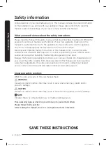 Предварительный просмотр 4 страницы Samsung DVG52M7750V User Manual