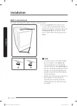 Preview for 26 page of Samsung DVG54M8750W User Manual