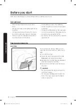 Preview for 32 page of Samsung DVG54M8750W User Manual