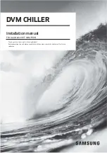 Samsung DVM Installation Manual preview