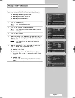 Preview for 23 page of Samsung DW-32A20SD Owner'S Instructions Manual