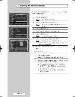 Preview for 24 page of Samsung DW-32A20SD Owner'S Instructions Manual