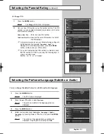 Preview for 25 page of Samsung DW-32A20SD Owner'S Instructions Manual