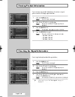 Preview for 26 page of Samsung DW-32A20SD Owner'S Instructions Manual