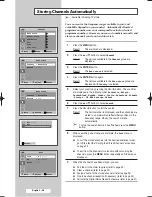 Preview for 28 page of Samsung DW-32A20SD Owner'S Instructions Manual