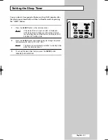 Preview for 43 page of Samsung DW-32A20SD Owner'S Instructions Manual