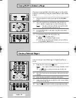 Preview for 48 page of Samsung DW-32A20SD Owner'S Instructions Manual