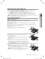 Предварительный просмотр 13 страницы Samsung DW-BG57 Series User Manual