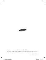 Предварительный просмотр 72 страницы Samsung DW-BG57 Series User Manual