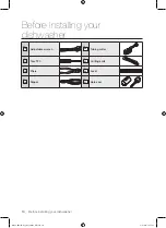 Предварительный просмотр 10 страницы Samsung DW-BG97 Series Installation Manual