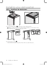 Предварительный просмотр 16 страницы Samsung DW-BG97 Series Installation Manual