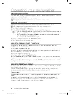 Preview for 22 page of Samsung DW-BG970 Series User Manual