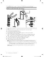 Предварительный просмотр 14 страницы Samsung DW-FG520 SERIES User Manual