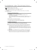 Предварительный просмотр 116 страницы Samsung DW-FN320T User Manual