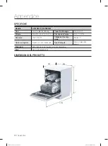 Предварительный просмотр 210 страницы Samsung DW-FN320T User Manual