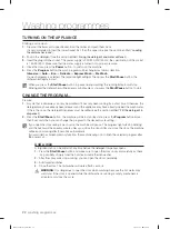 Предварительный просмотр 274 страницы Samsung DW-FN320T User Manual