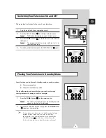 Preview for 9 page of Samsung DW21G5 Owner'S Instructions Manual