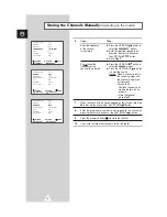 Preview for 14 page of Samsung DW21G5 Owner'S Instructions Manual