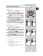 Preview for 27 page of Samsung DW21G5 Owner'S Instructions Manual