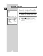 Preview for 36 page of Samsung DW21G5 Owner'S Instructions Manual