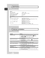 Preview for 46 page of Samsung DW21G5 Owner'S Instructions Manual