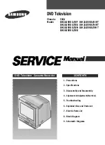 Предварительный просмотр 1 страницы Samsung DW21G5VDX/XEF Service Manual