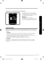 Предварительный просмотр 105 страницы Samsung DW5 R406 BB Series User Manual