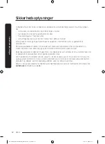 Предварительный просмотр 12 страницы Samsung DW5 R407 BB Series Manual