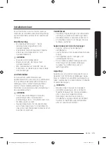 Предварительный просмотр 15 страницы Samsung DW5 R407 BB Series Manual