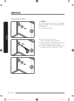 Предварительный просмотр 94 страницы Samsung DW5 R407 BB Series Manual