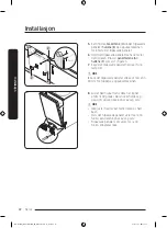 Предварительный просмотр 158 страницы Samsung DW5 R407 BB Series Manual