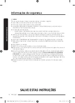 Предварительный просмотр 6 страницы Samsung DW50C6070 Series User Manual