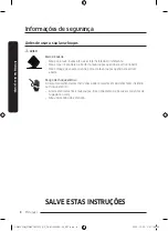 Предварительный просмотр 8 страницы Samsung DW50C6070 Series User Manual