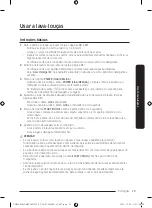 Предварительный просмотр 15 страницы Samsung DW50C6070 Series User Manual