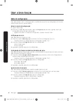 Предварительный просмотр 24 страницы Samsung DW50C6070 Series User Manual