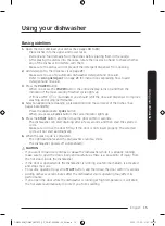 Предварительный просмотр 55 страницы Samsung DW50C6070 Series User Manual