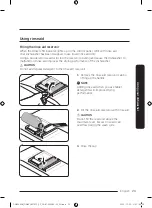 Предварительный просмотр 63 страницы Samsung DW50C6070 Series User Manual