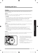 Предварительный просмотр 65 страницы Samsung DW50C6070 Series User Manual