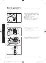 Предварительный просмотр 66 страницы Samsung DW50C6070 Series User Manual