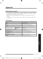 Предварительный просмотр 75 страницы Samsung DW50C6070 Series User Manual