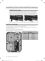 Предварительный просмотр 20 страницы Samsung DW50K4010BB User Manual