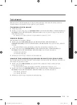 Предварительный просмотр 43 страницы Samsung DW50R4040BB User Manual